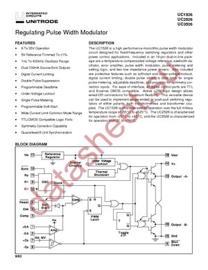 UC3526DWTR datasheet  